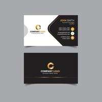 Creative Business Card Template vector