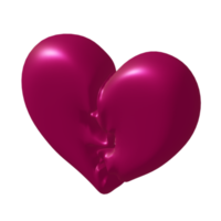 3D love icon png