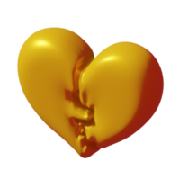 icono de amor 3d png