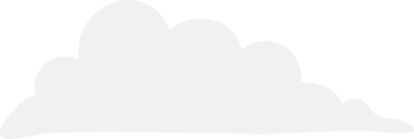 Cloud illustration. Design elements for web interface , weather forecast or cloud storage applications. White clouds set isolated on blue background. Vector illustration. Clouds silhouettes. png