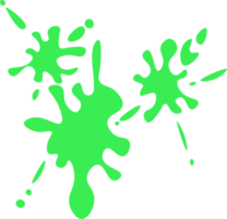 Beautiful colour paint splashes. Set of paint splashes. Vector illustration. Colorful splashes of paint collection,  Paint Splatter that is Hand Drawn png