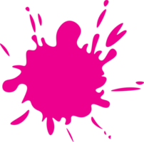 Beautiful colour paint splashes. Set of paint splashes. Vector illustration. Colorful splashes of paint collection,  Paint Splatter that is Hand Drawn