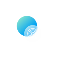 Glassmorphism Target, Goal Icon png