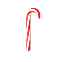 weihnachten zuckerstange lutscher 3d rendern png