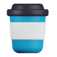 koffiekopje 3D-pictogram png