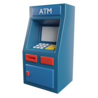 atm maskin 3d illustration png