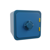 Bank Locker 3D Illustration png