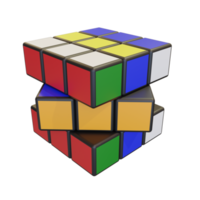 minsk, biélorussie, 20 juillet 2022 . illustration éditoriale. Rubik's Cube