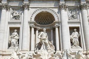 Trevi Fountain in Rome, Italy photo