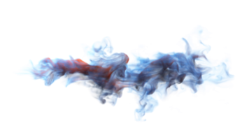 Colorful Smoke Explode PNG Design