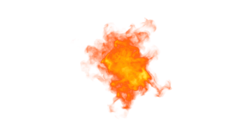 Fire Explode PNG Design