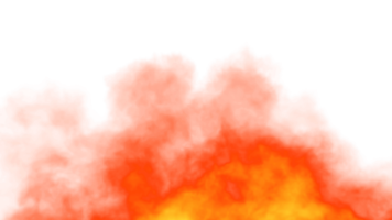 Feuer explodiert Png-Design png