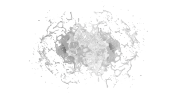 Milk Splash with Droplets png