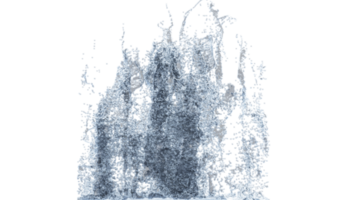 disegno 3d di rendering a cascata png