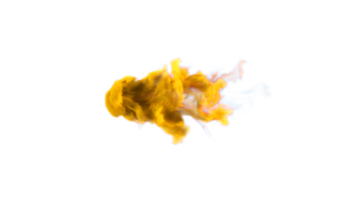 kleurrijke rook explodeert png-ontwerp png