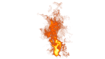 le feu explose la conception png