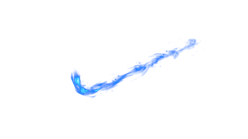 Blue Fire FX for Game PNG Design