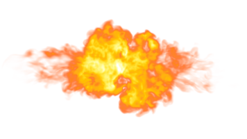 explosão de fogo png design