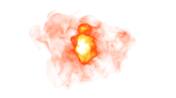 Fire Explode PNG Design