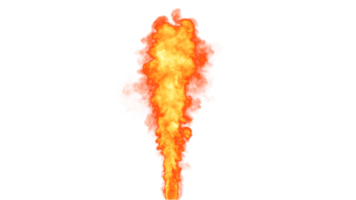 le feu explose la conception png