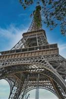 Torre Eiffel en París, Francia foto