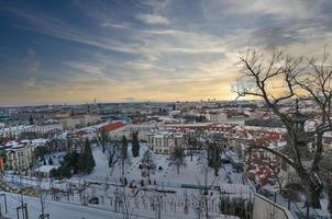 vista panorámica de praga, república checa foto