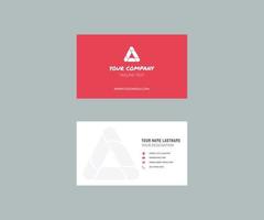 Company Business card vector