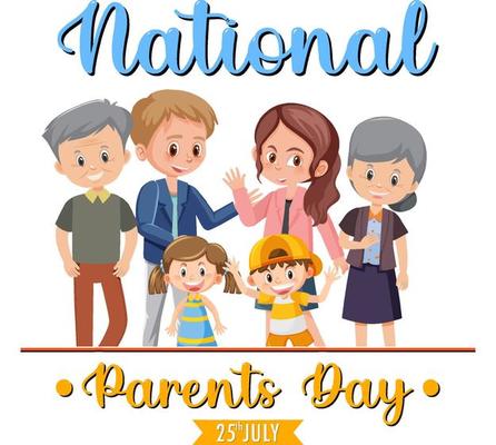 National Parents Day Poster Template