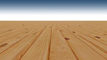 A 3d rendering image of wooden floor photo