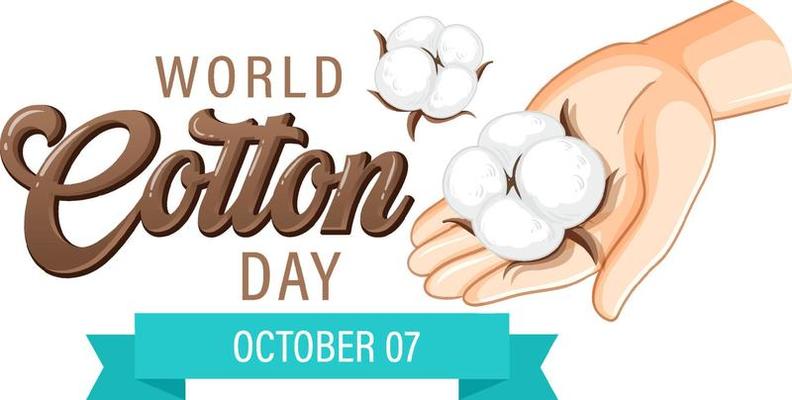 World Cotton Day October 7 Banner Design