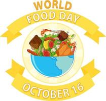 World Food Day Banner Template vector