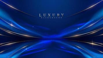 Mẫu Luxury background blue đẹp và đẳng cấp