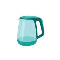 Electric kettle.Vector illustration in cartoon style. vector