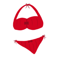 bikini traje de baño en verano png