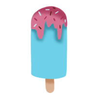 sorvete de sobremesa de verão png