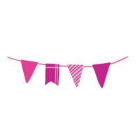 Party Bunting Decoration png