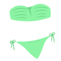 maillot de bain bikini en été png