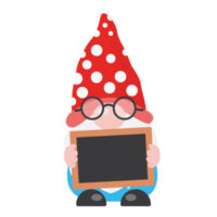 cute gnomes Gnome students Back to School  design png