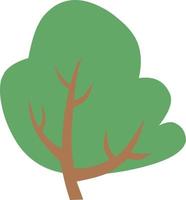 Cute tree collection vector