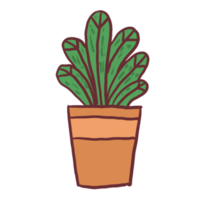 plant in pot icoon png