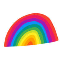 Colorful Rainbow Illustration png