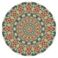 abstract mandalapatroon met cirkelvorm png