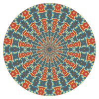 Mandala pattern with round shape png