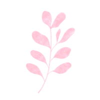 Gilttering leaves illustration. png