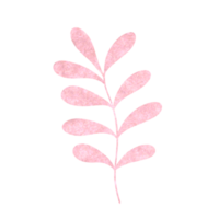 Gilttering leaves illustration. png