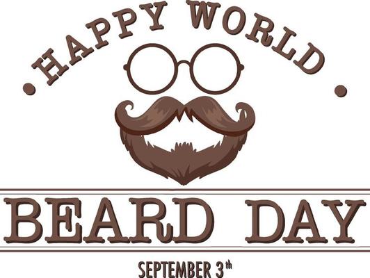 World Beard Day September 3 Banner