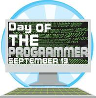 Programmers' Day Banner Design vector