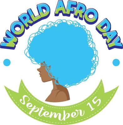 World Afro Day September 15 Banner Design