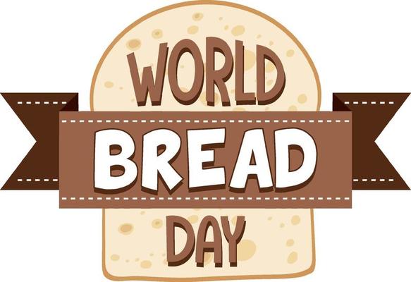 World bread day banner design