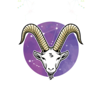 caractère carpicron étoile du zodiaque violet